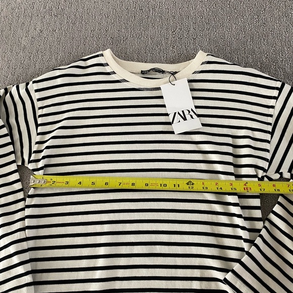 Zara Oversized Striped Shirt - Picture 6 of 8